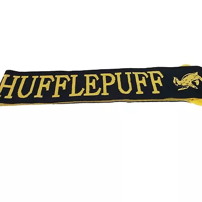Wizarding World Of Harry Potter Scarf Hufflepuff Badgers Universal Studios • $16.83