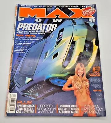 Max Power Magazine Spring 2002 Vauxhall Carlton EVO Impreza Corsa Jo Lawden • £12.95