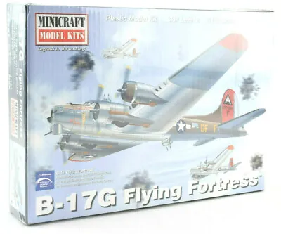 Minicraft B-17G Flying Fortress 1/144 Plastic Model Plane Kit 14761 • $20.99