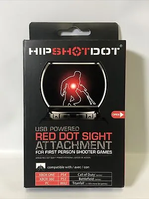 $29.99 • Buy HipShotDot Red LED Aim Assist Mod For FPS Games! For  PS4, Xbox One/360, PC