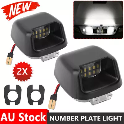 1 Pair License LED Number Plate Light For Car Nissan Navara D40 Rear Bumper Lamp • $16.45