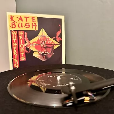 Kate Bush Wuthering Heights (1978)  UK 7 Inch Vinyl Single VG+ Repress EMI2719 • £39.99