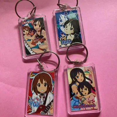 K-ON Key Chain Yui Mio Azusa Sakuragaoka Girls High School Lot Goods B0784 • $56.22