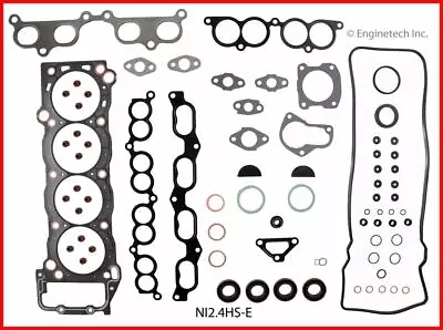 Enginetech Head Gasket Set For 90-92 Nissan 2.4L/2389 SOHC 12V KA24E • $59.70