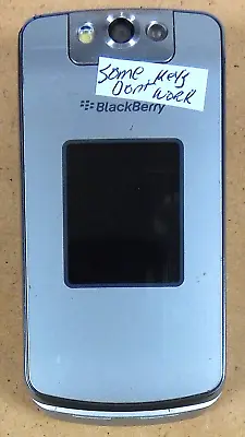 BlackBerry Pearl Flip 8230 - Silver ( Verizon ) Very Rare Smartphone • $25.49