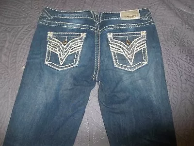 Womens Size 11/12 Vigoss The New York Capri Denim Jean • $19.99