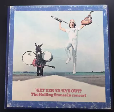 7 1/2 IPS Rolling Stones “Get Yer Ya Ya's Out LIVE 4-track  Reel Tape • $145