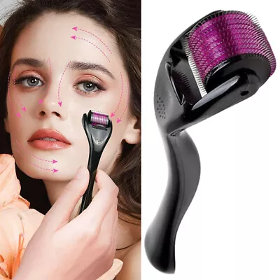 $9.87 • Buy Derma Roller Titanium Micro Needle Skin Care Beard Hair Regeneration Growth