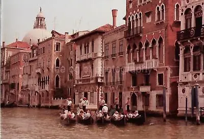 A VIEW OF VENICE Italy FOUND PHOTO Color ORIGINAL Snapshot VINTAGE 311 57 W • $12.99