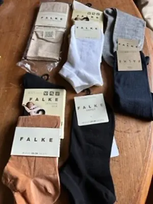 Falke Ladies Socks 8 Pairs Bundle - New And Unopened • £50