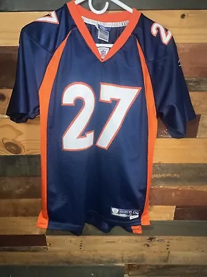 Vintage 90s Knowshon Moreno Denver Broncos Boys Jersey Size XL NFL Football • $28