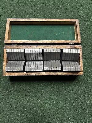 Magnetic V-Block 4-Set George Scherr Co. NY 2-3/8” X 1-3/4” X 1-3/4” • $300