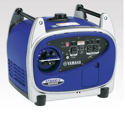 YAMAHA 2.0kVA Portable Gasoline Inverter Generator EF2000iS Running Time 8.6H • $1898.88
