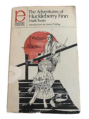 The Adventures Of Huckleberry Finn RARE VERSION 1948 Rinehart Editions Vintage • $14.99