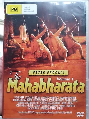 Mahabharat Volume 1 Mahabharata Dvd Indian Hindi Peter Brook's Epic Stage Play • $48.25