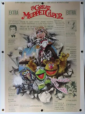 The Great Muppet Caper 1981 Single Sided Movie Poster 30  X 40  • $95