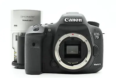 Canon EOS 7D Mark II 20.2MP Digital Camera Body #123 • $400.45