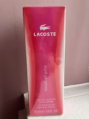 Lacoste Touch Of Pink Eau De Toilette 50ml Brand New And Sealed • £39.99