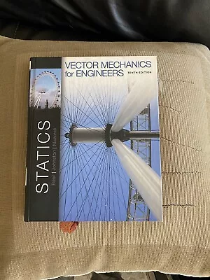 Vector Mechanics For Engineers: Statics - Hardcover By Beer Ferdinand  • $8