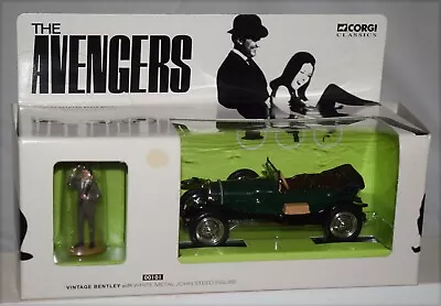 Corgi No. 00101 The Avengers Vintage Bentley With John Steed Figure - NEW In Box • $24.99