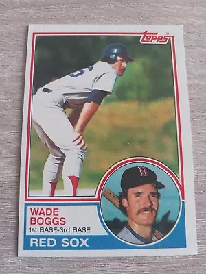 1983 Topps - #498 Wade Boggs (RC) • $7.99