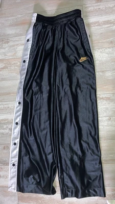 $17 • Buy Nike XS Men’s Black Vintage Tear Away Basketball Work Out Pants