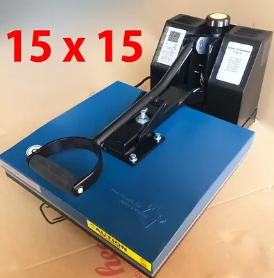 15 X 15 Digital Clamshell Heat Press Transfer T-Shirt Sublimation Press Machine • $139.99