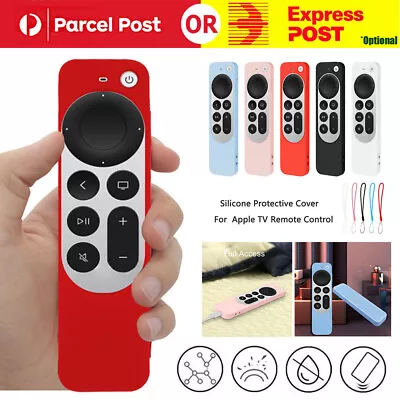 $5.30 • Buy Silicone Sleeve Protective Case Cover For Apple TV 4K 2021 6th Remote Control