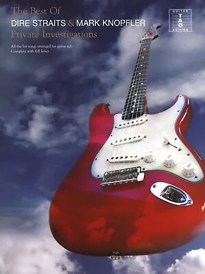 The Best Of Dire Straits And Mark Knopfler Mark Knopfler Vocal And Guitar  Book • £25.55