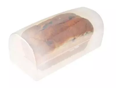  Transparent Bread Box Clear Plastic Container For Standard Loaf – 12” L X  • $23.91