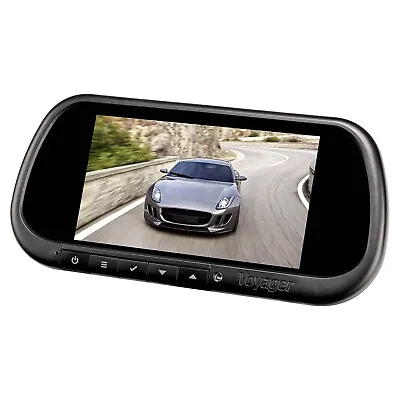 Voyager VOM74MM 7  Rearview Mirror Monitor W/ 3 Inputs For Rear And Side Cameras • $150