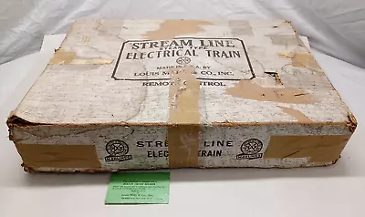 Louis Marx & Co Stream Line Steam Electrical Train Set O Gauge-UNTESTED- AS IS • $29.99