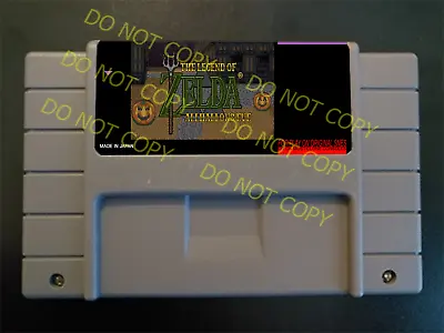 Legend Of Zelda Allhallows Eve -  USA English - For Super Nintendo SNES • $40.24