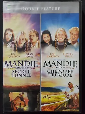 Mandie And The Secret Tunnel/Cherokee Treasure DVD Double Feature NEW SEALED • $9.99