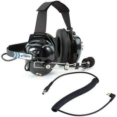 Rugged Radios H41 Headset W/ Motorola Adapter Racing Electronics Communications • $110