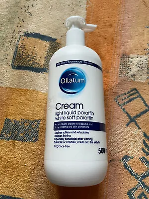 Oilatum Cream Light Liquid Emollian Cream For Dry Skin Etc • £7