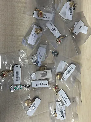 Joblot X25 Mixed Cabouchon Jewellery Silver/gold Vintage Designer! Charms Etc!! • £20