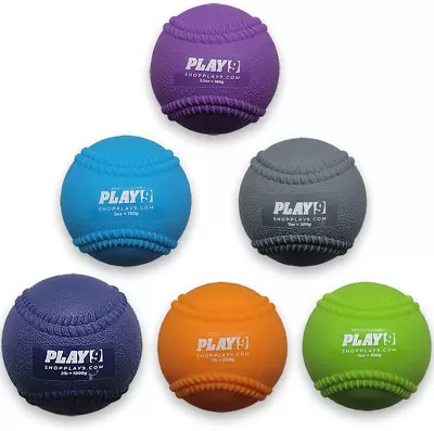 | Plyoball Weighted Ball Baseball Set (With Seams) Set Of 6 For Pitching And Vel • $70.99