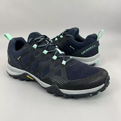 Merrell Siren 3 GTX Gore-tex Waterproof Walking Hiking Vibram Trainers Shoes UK6 • £53.96