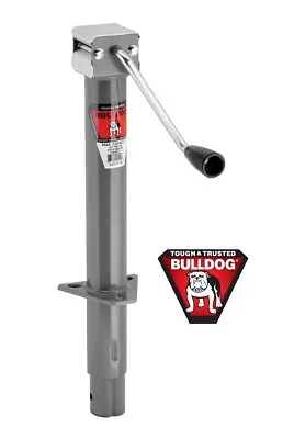 Bulldog 3000 Lbs. Round A-Frame Trailer Jack Sidewind 13  Lift W/ Gear Box • $74.51