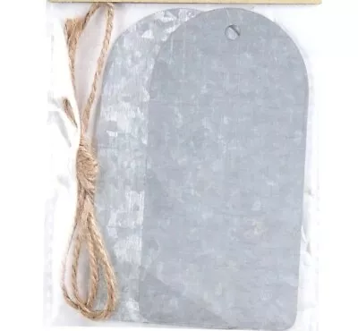 Metal Tags For Crafts And Labeling Pack Of 3 • $5