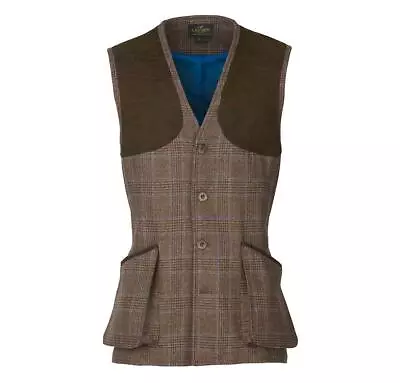 Laksen Grouse Collection Leith Tweed Shooting Vest • £170