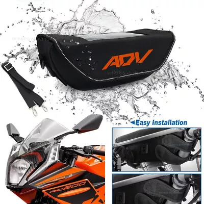 For 1050 1090 1190 1290 ADVENTURE Super Waterproof Storage Black Handlebar Bag • $38.66