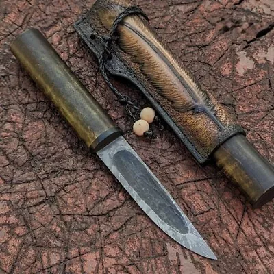 Forged Knife For Hunting And Fishing (X12MF STEEL) Yakut Knife • $235