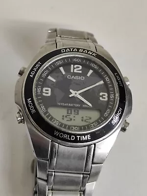 Mens Vintage Casio Digital/Analog DBW-30 Watch- 50m • $55.95