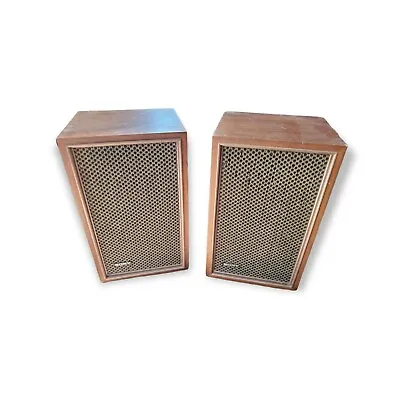 Vintage 1970s Sony 510 Speakers Pair Tested Working • $74.99