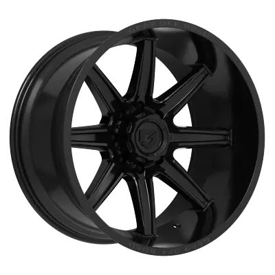 Gear Off-Road 20x10 Wheel Gloss Black 765B 8x170 -19mm Aluminum Rim • $268.99