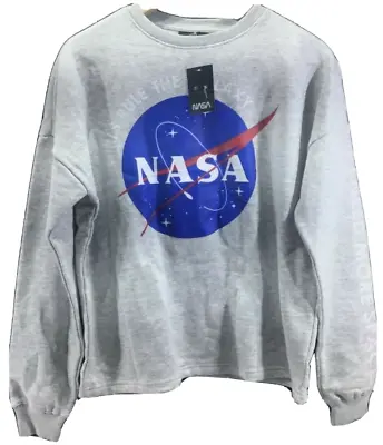 Women's Nasa Girls Rule The Galaxy Crewneck Graphic Sweater - I Need More Space • £22.17