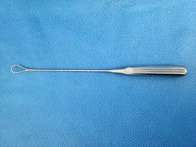 Miltex Greene 30-1255-6 Uterine Curette 11  Serrated Blunt Shank Blade Size 6 • $150