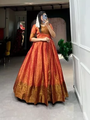 New Party Wear Bollywood Indian Bridal Anarkali Dress Party Wear Gown For Women • $74.80
